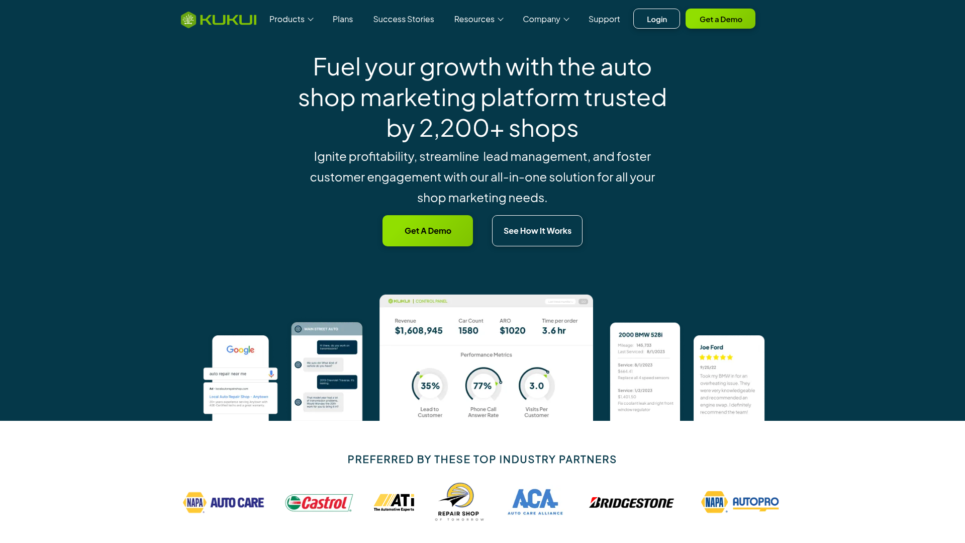 Kukui homepage screenshot