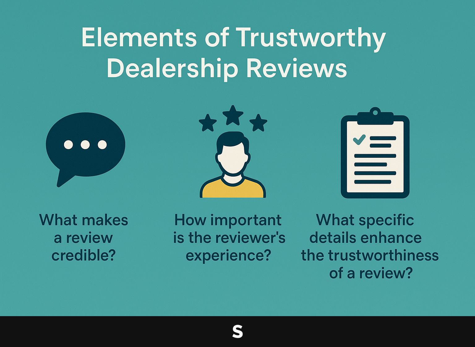 Elements of Trustworthy Dealership Reviews