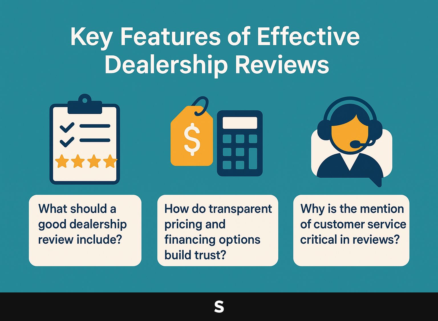 Key Features of Effective Dealership Reviews