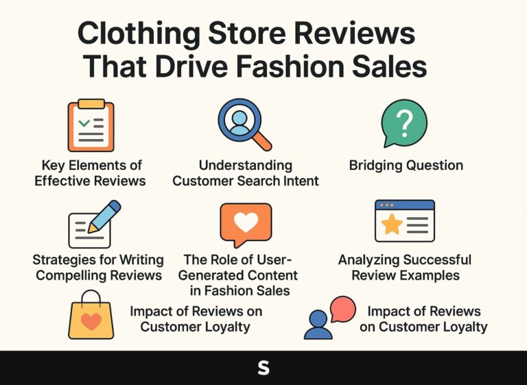 Clothing Store Reviews That Drive Fashion Sales