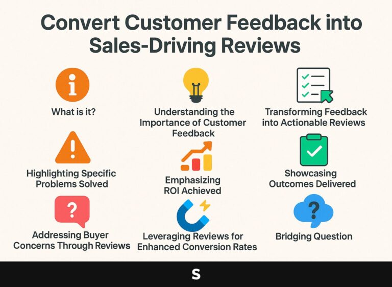 Convert Customer Feedback into Sales-Driving Reviews