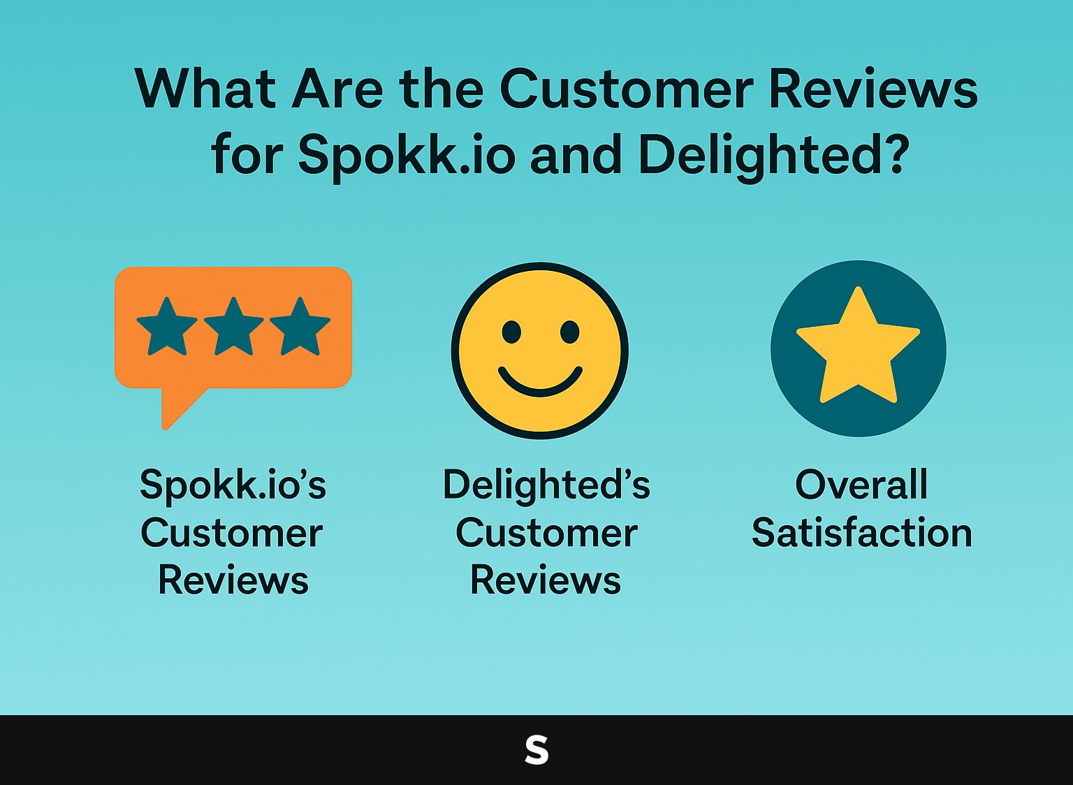 What Are The Customer Reviews For Spokk.io And Delighted?