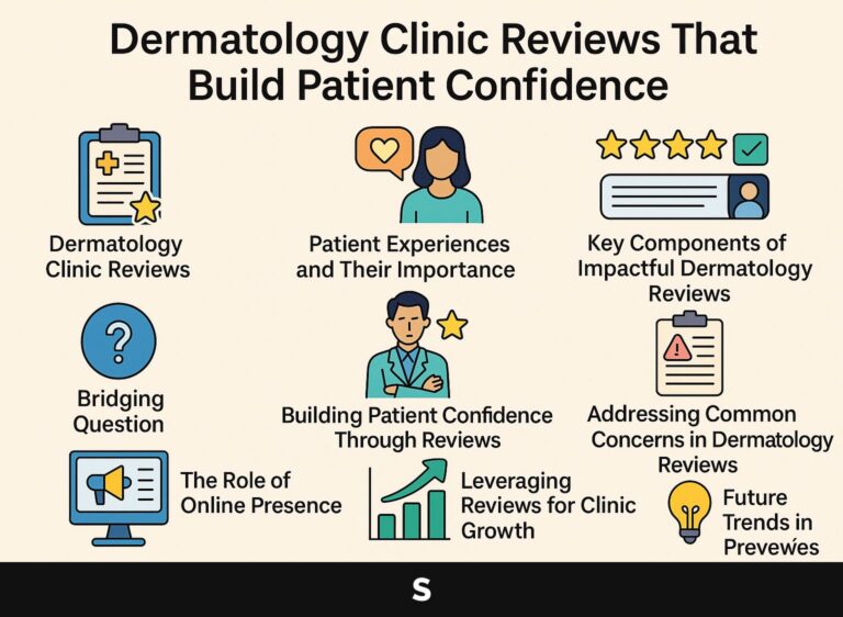 Dermatology Clinic Reviews That Build Patient Confidence