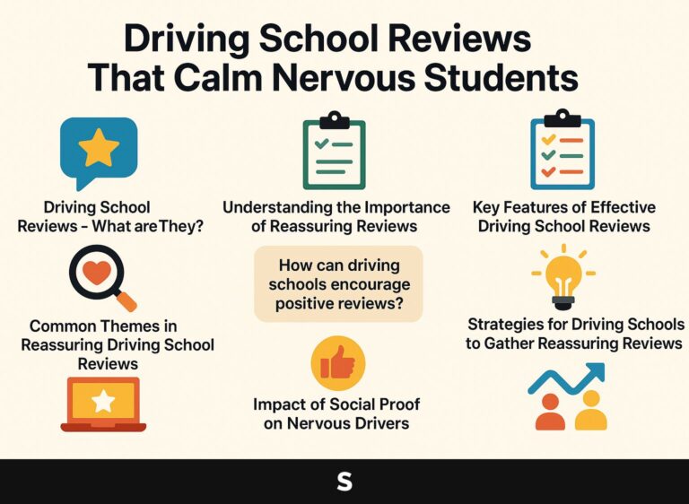 Driving School Reviews That Calm Nervous Students