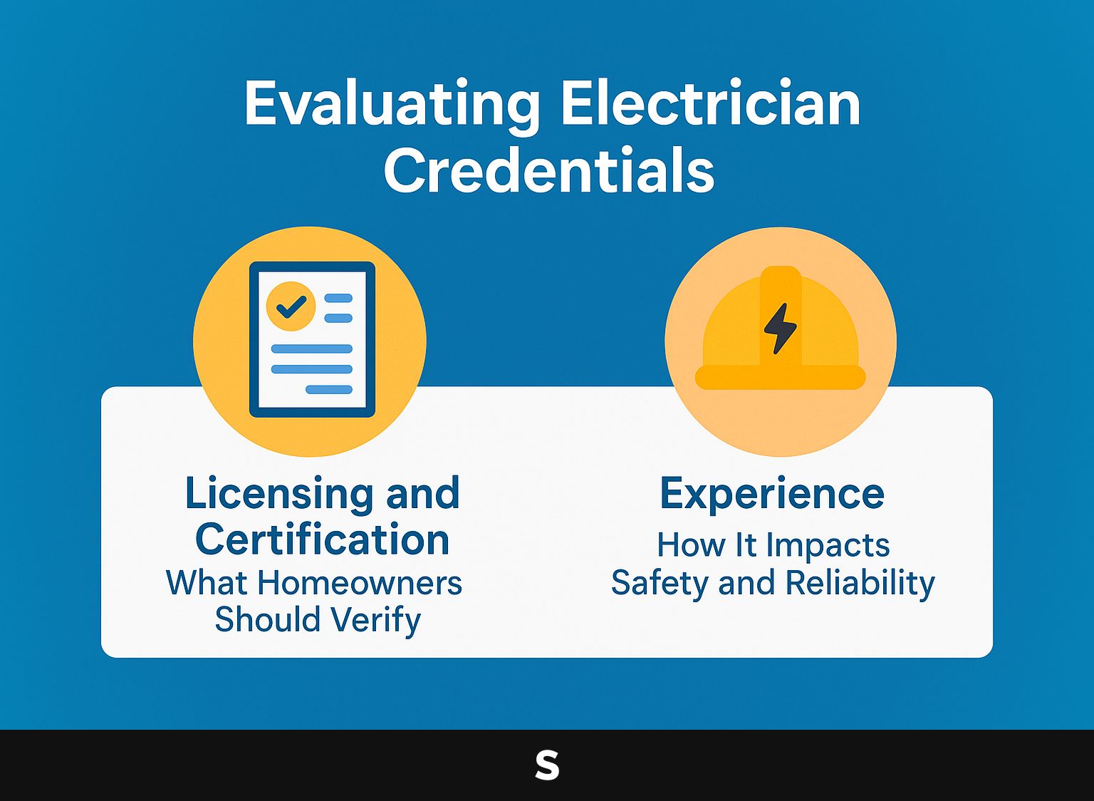 Evaluating Electrician Credentials