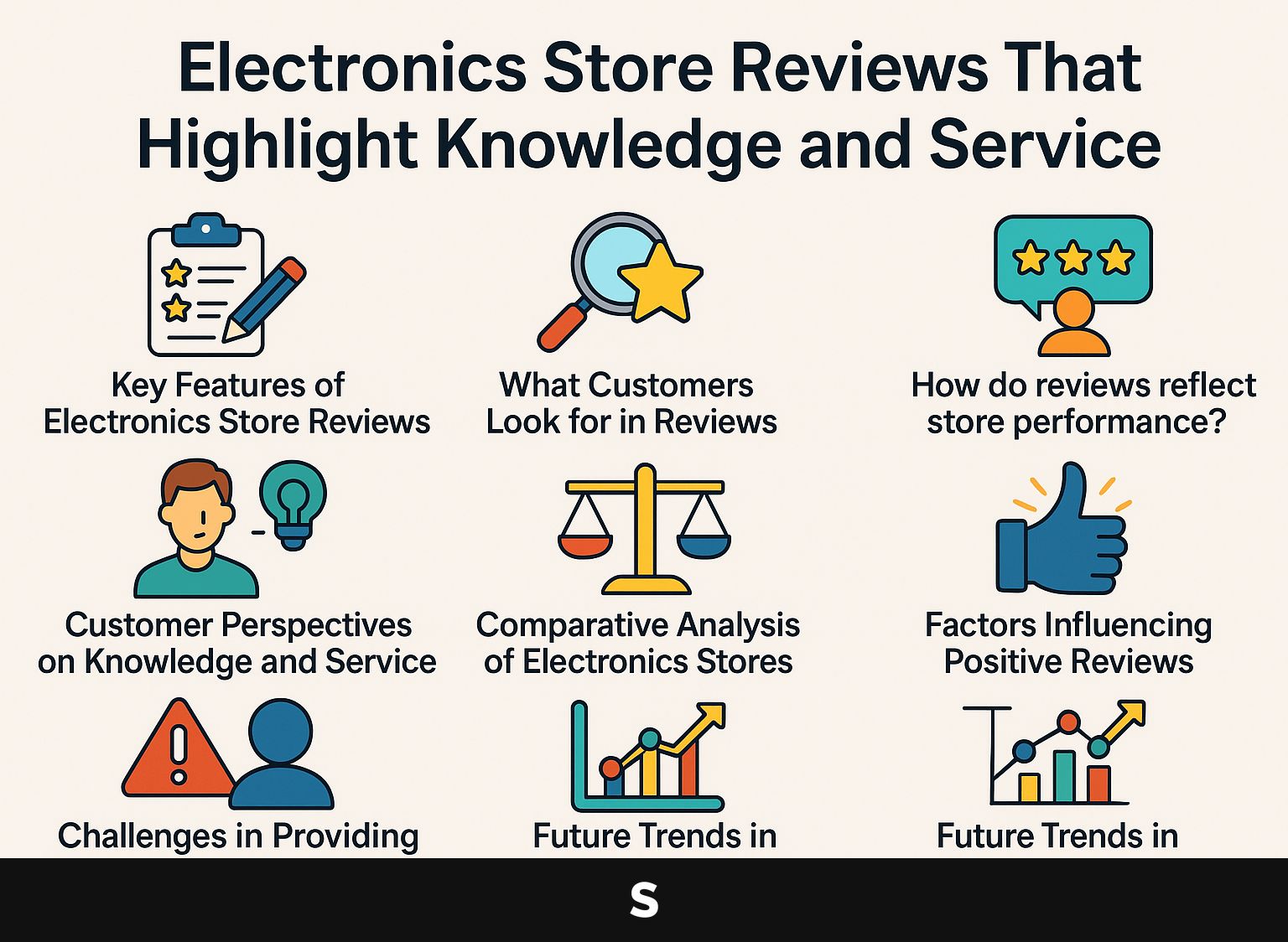 Electronics Store Reviews That Highlight Knowledge and Service