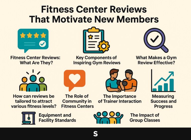 Fitness Center Reviews That Motivate New Members