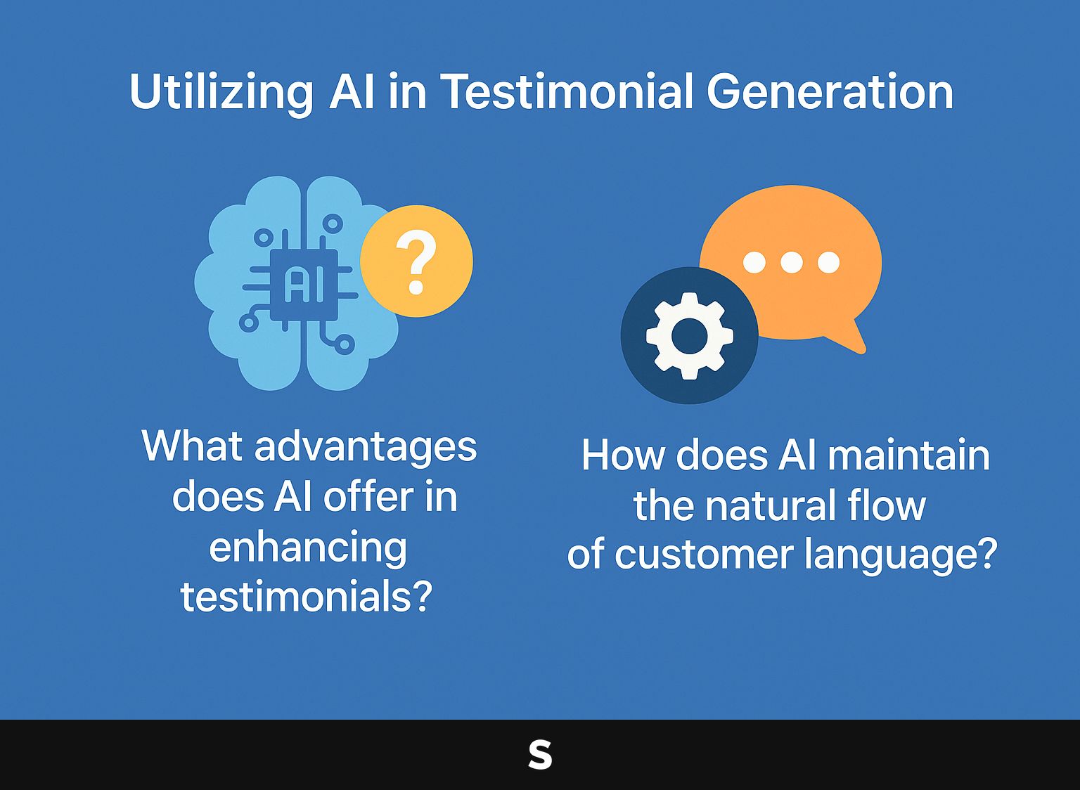 Utilizing AI in Testimonial Generation