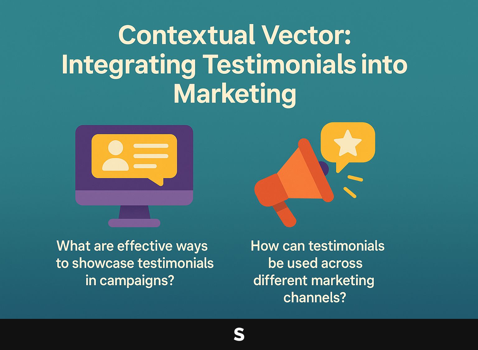 Contextual Vector: Integrating Testimonials into Marketing