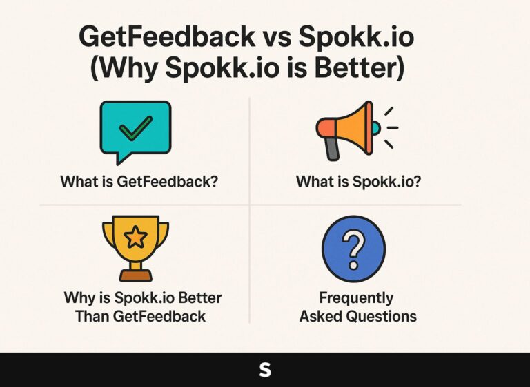 GetFeedback vs Spokk.io (Why Spokk.io is Better)