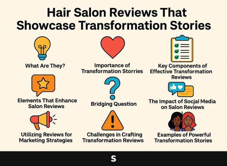 Hair Salon Reviews That Showcase Transformation Stories