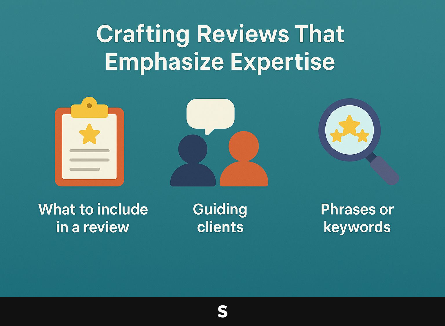 Crafting Reviews That Emphasize Expertise