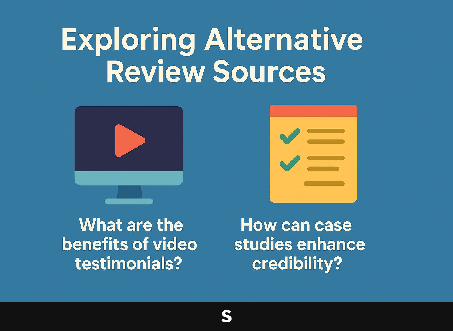 Exploring Alternative Review Sources