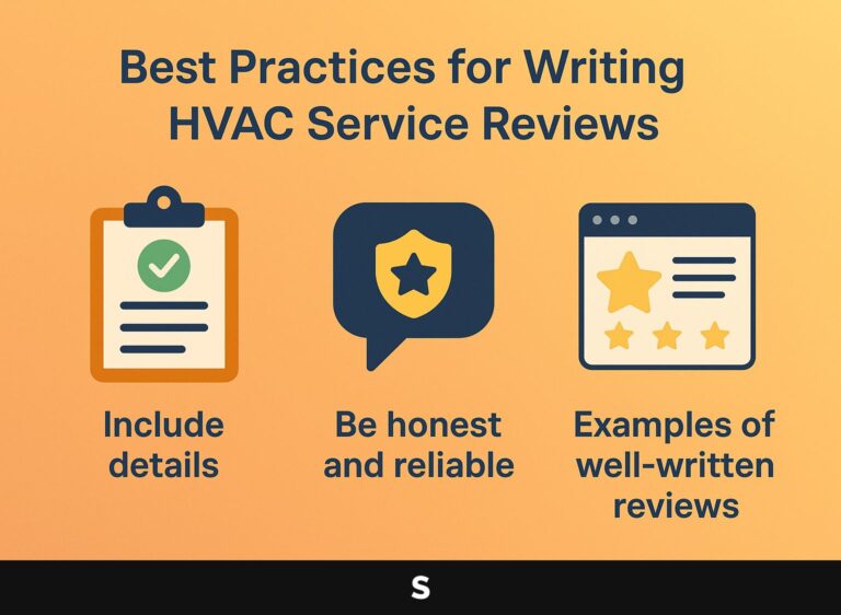 Best Practices for Writing HVAC Service Reviews