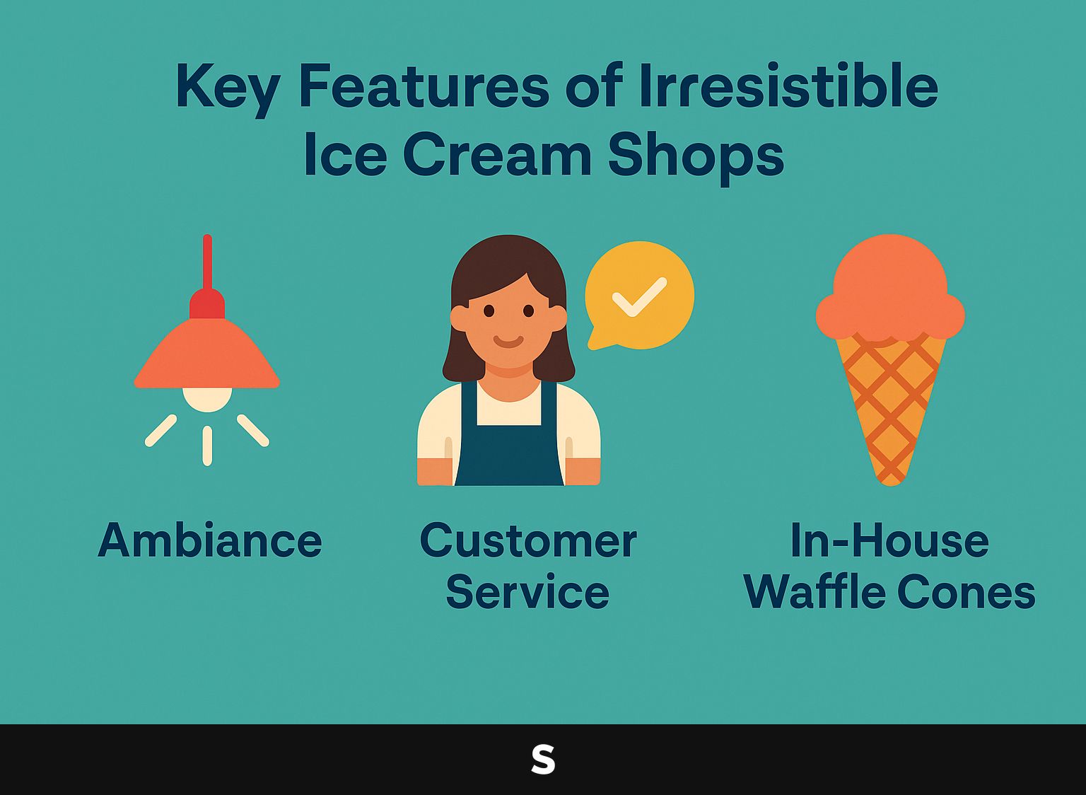Key Features of Irresistible Ice Cream Shops
