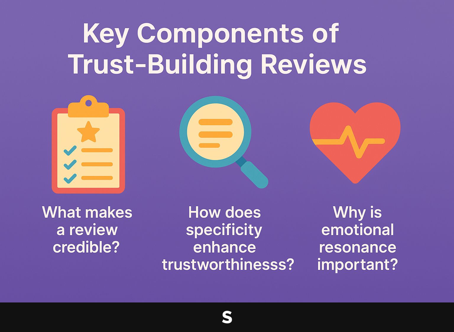 Key Components of Trust-Building Reviews