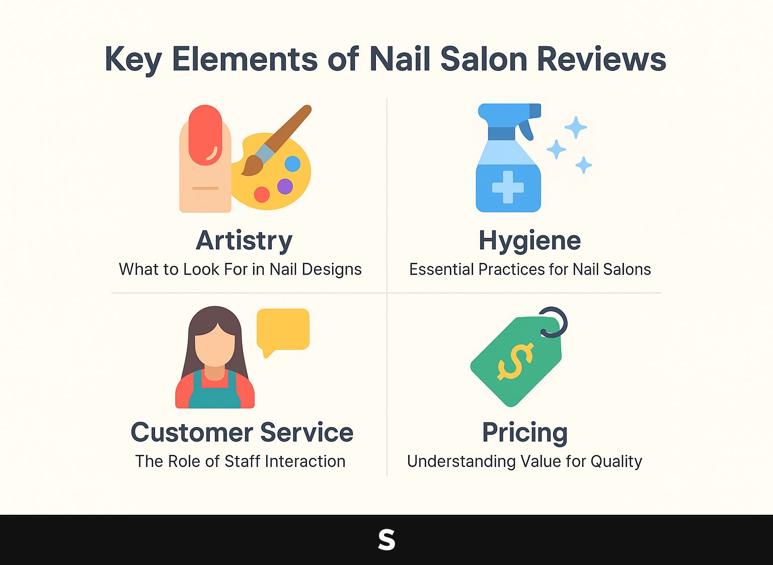 Key Elements of Nail Salon Reviews