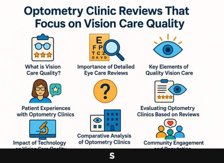 Optometry Clinic Reviews That Focus on Vision Care Quality