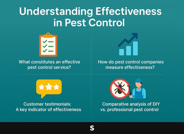 Understanding Effectiveness in Pest Control