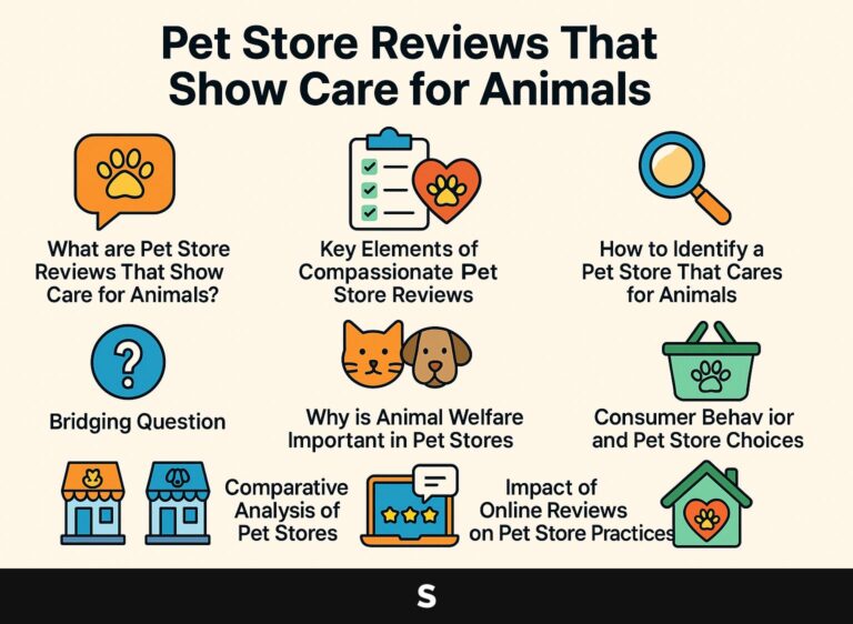 Pet Store Reviews That Show Care for Animals