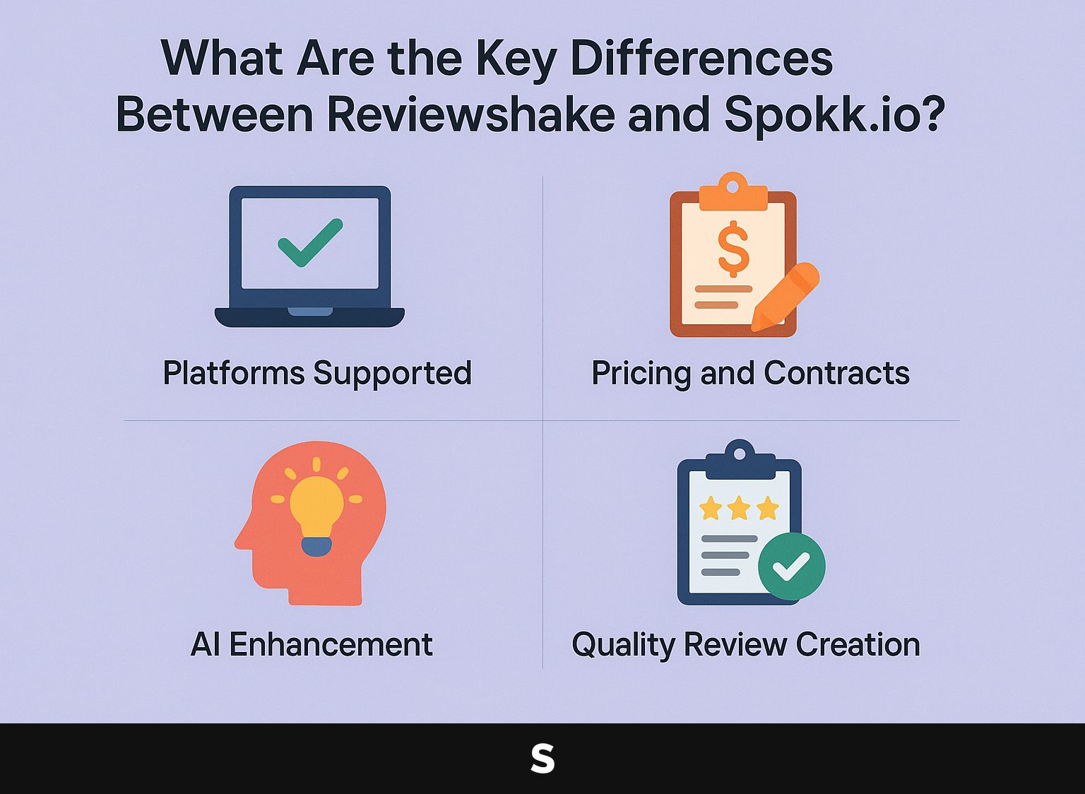 What Are the Key Differences Between Reviewshake and Spokk.io?