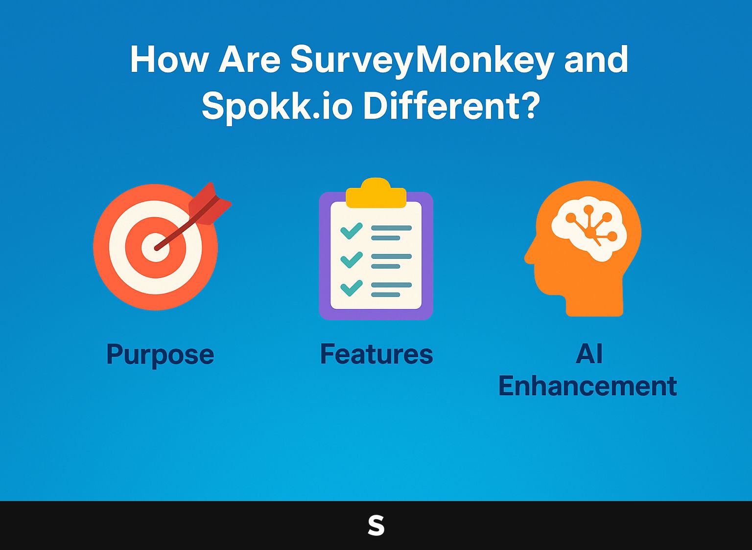 How Are SurveyMonkey and Spokk.io Different?