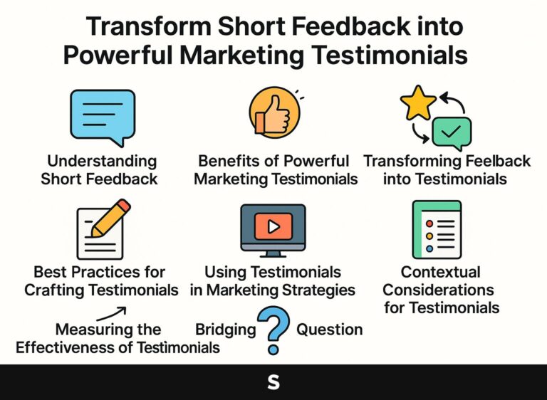 Transform Short Feedback into Powerful Marketing Testimonials