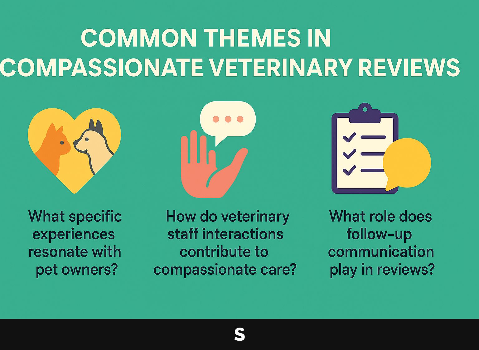 Common Themes in Compassionate Veterinary Reviews